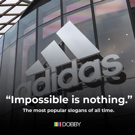 slogan de adidas|adidas slogans over the years.